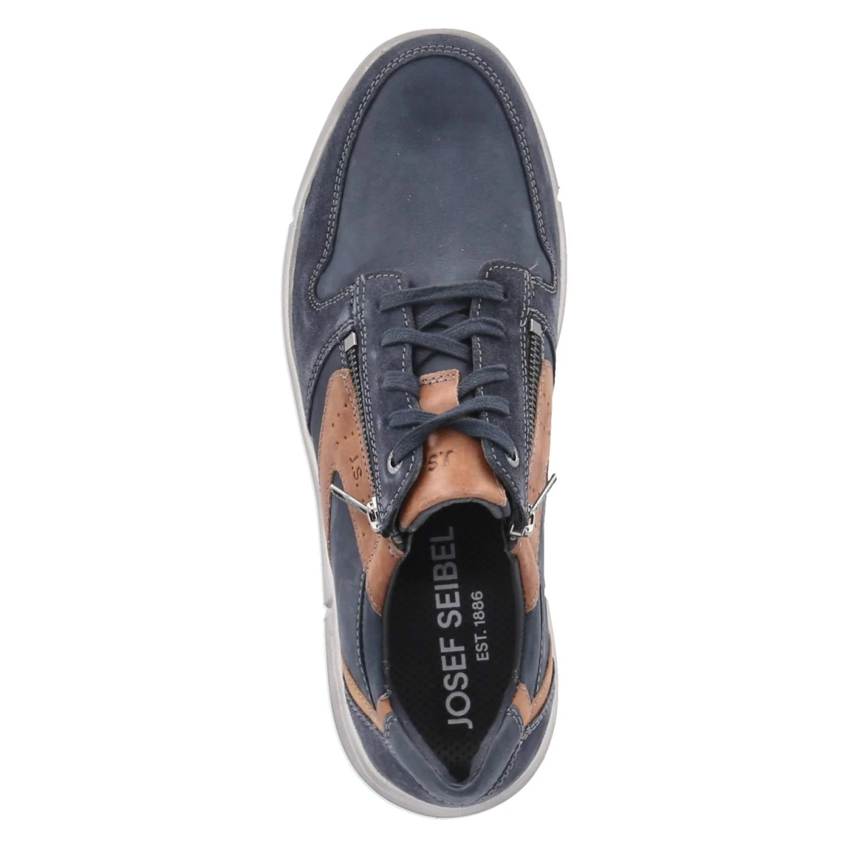 Halbschuhe ENRICO - INDIGO-KOMBI