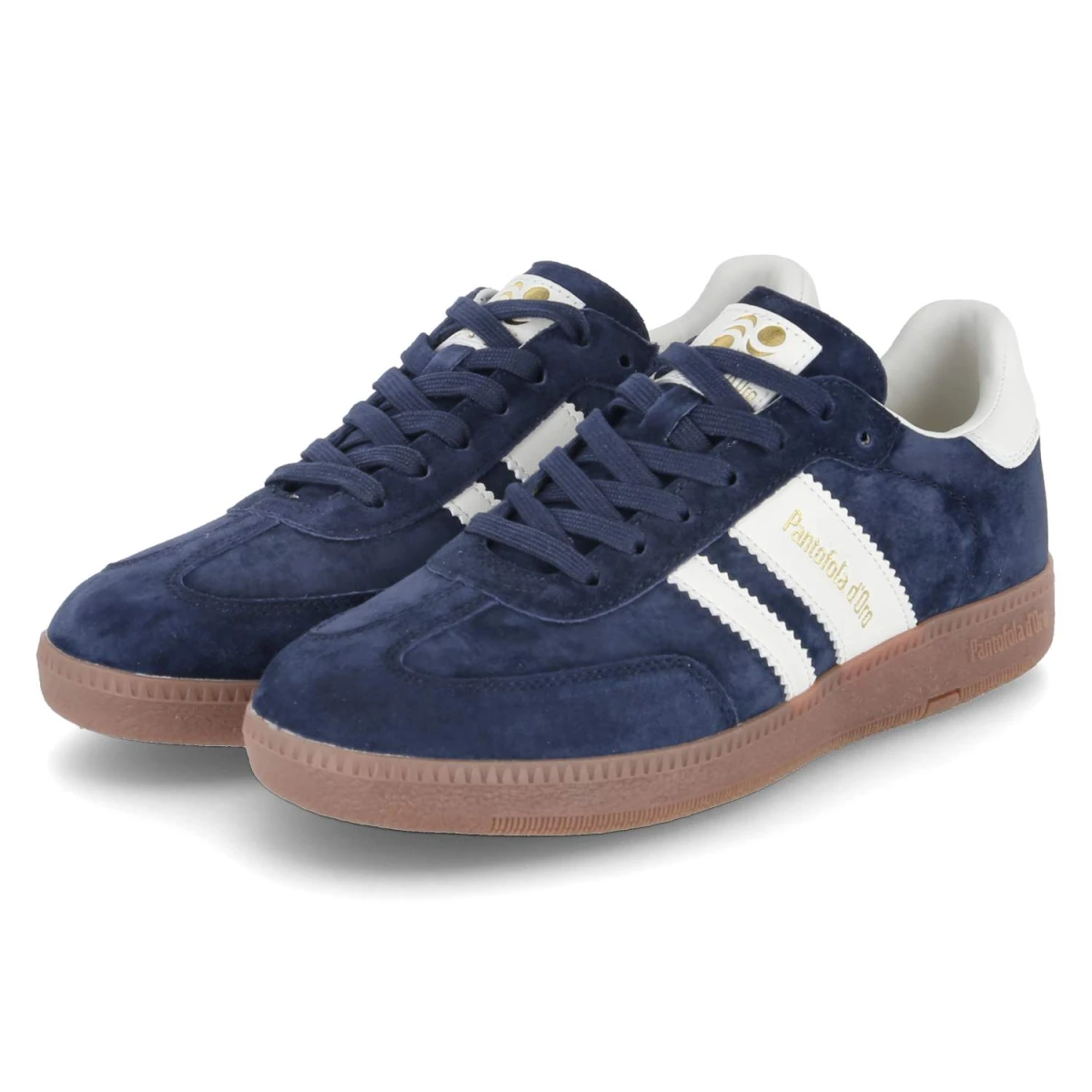 Low Sneaker BALLARE - Navy/White