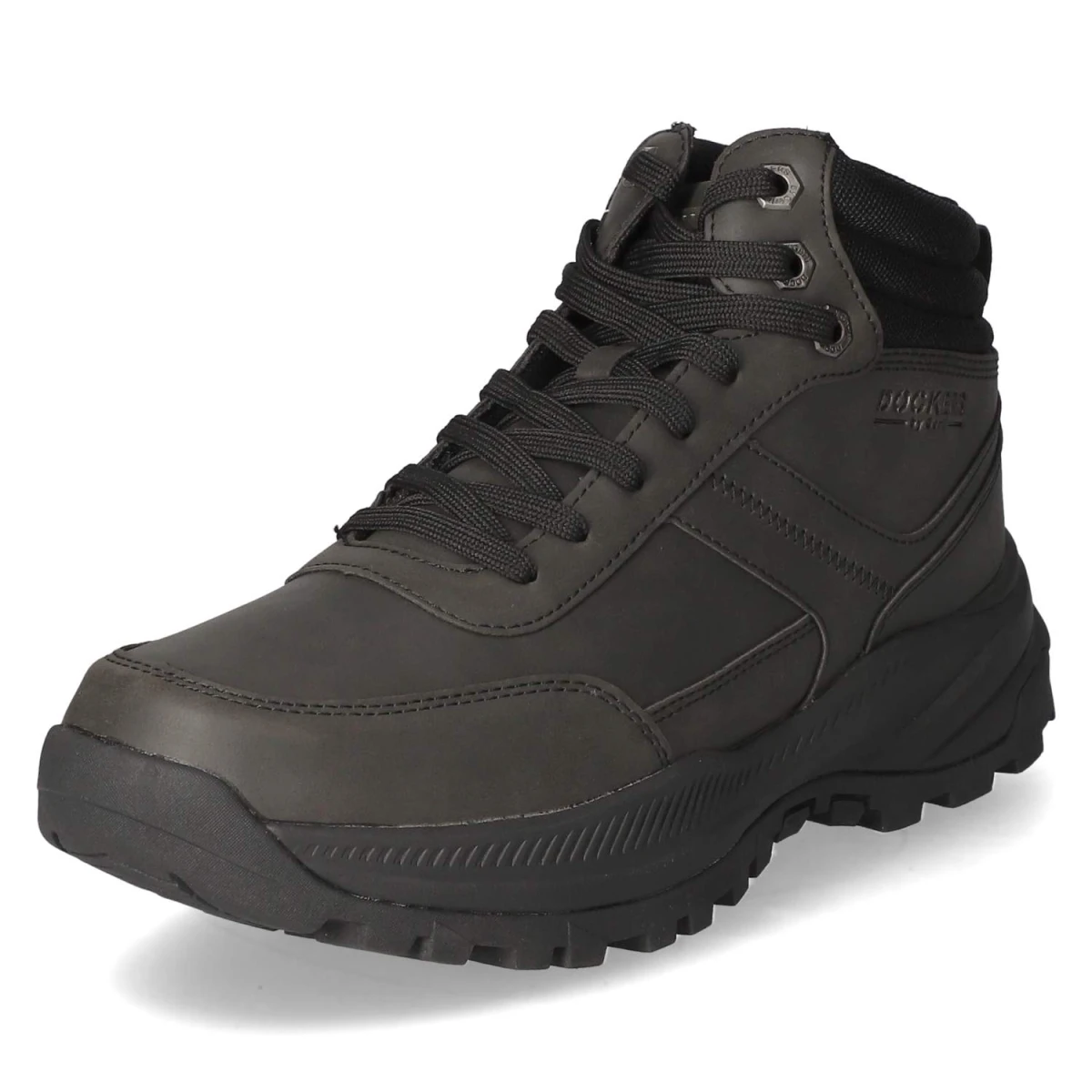 Schnürstiefeletten - BLACK