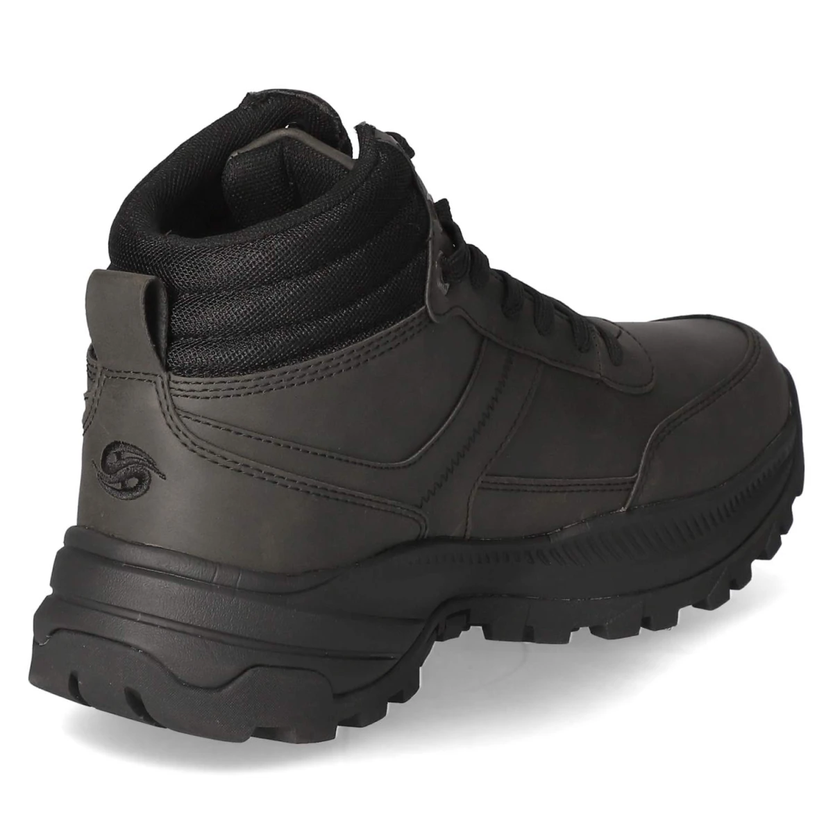 Schnürstiefeletten - BLACK