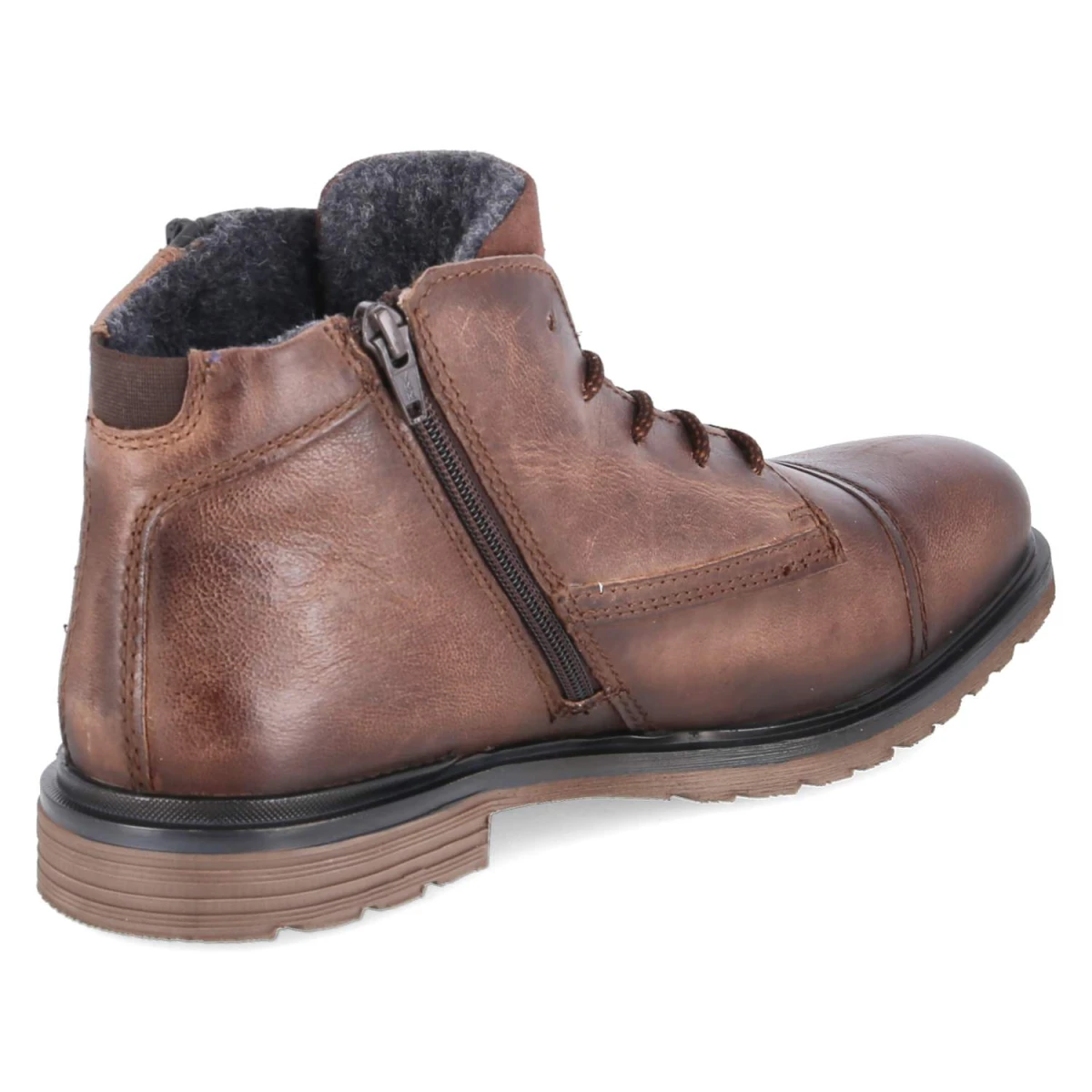 Schnürboots - dark brown