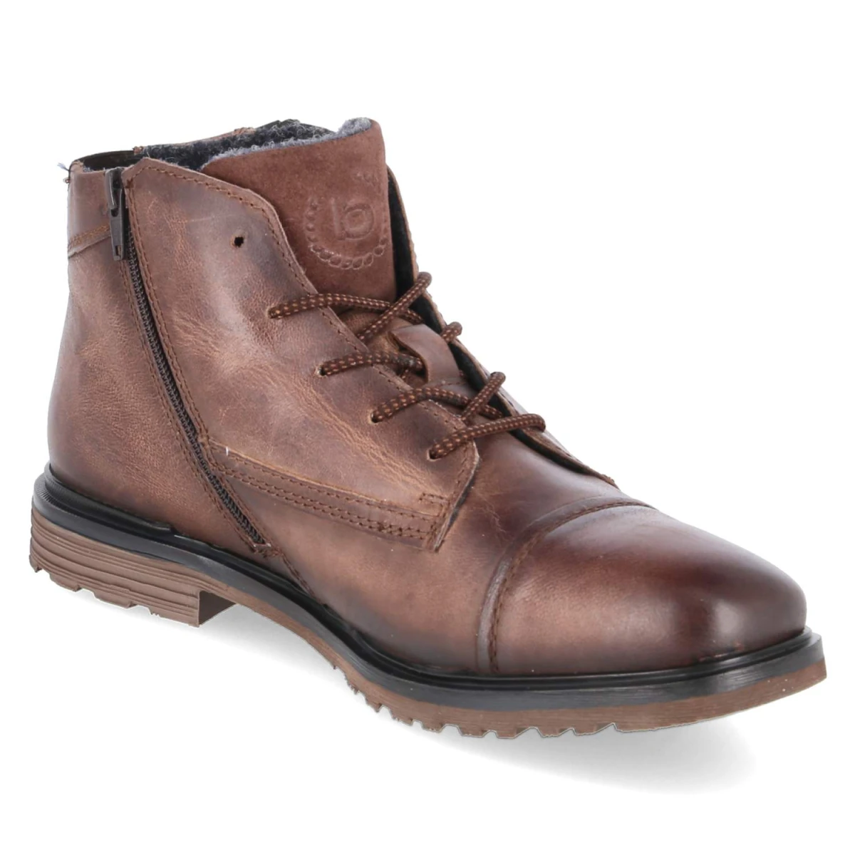 Schnürboots - dark brown