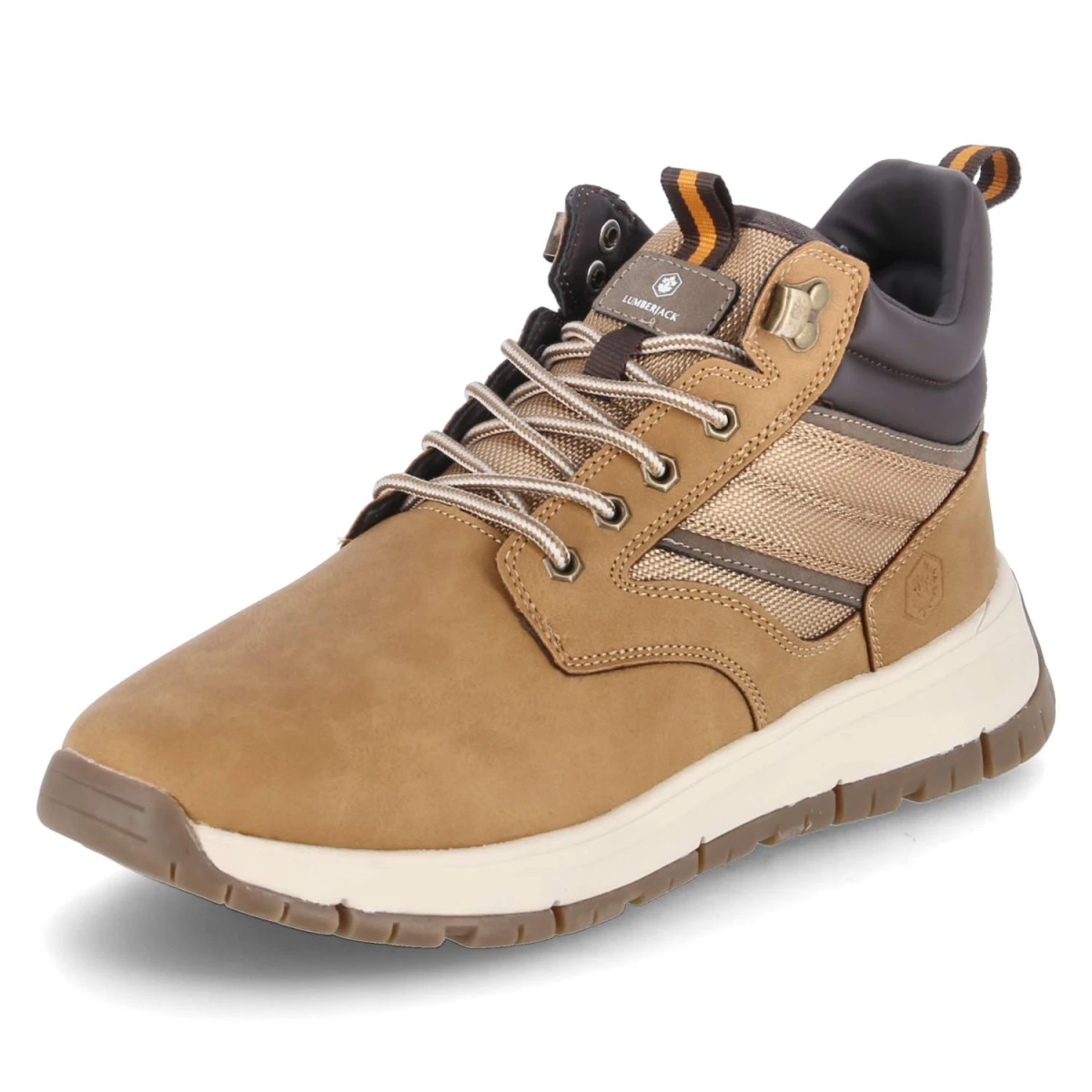 Schnürboots FREEBOUND - tan yellow/dk brown