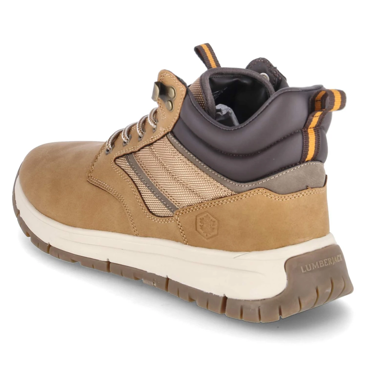 Schnürboots FREEBOUND - tan yellow/dk brown