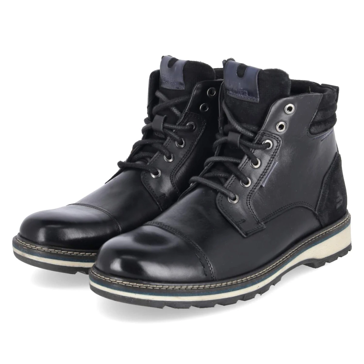 Stiefeletten - black-navy
