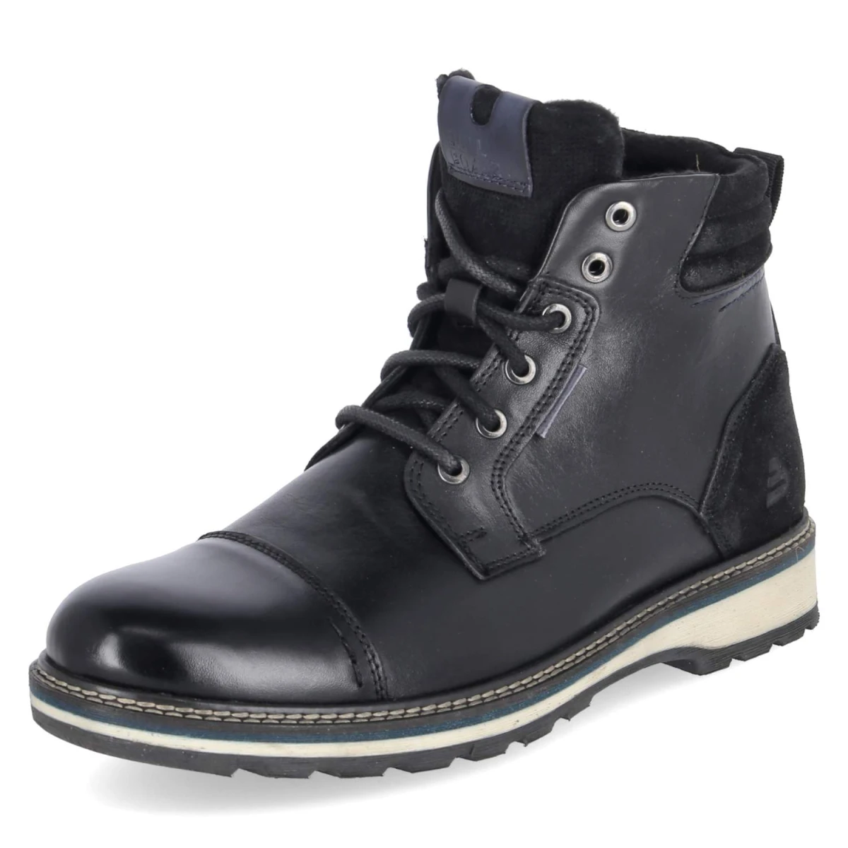 Stiefeletten - black-navy