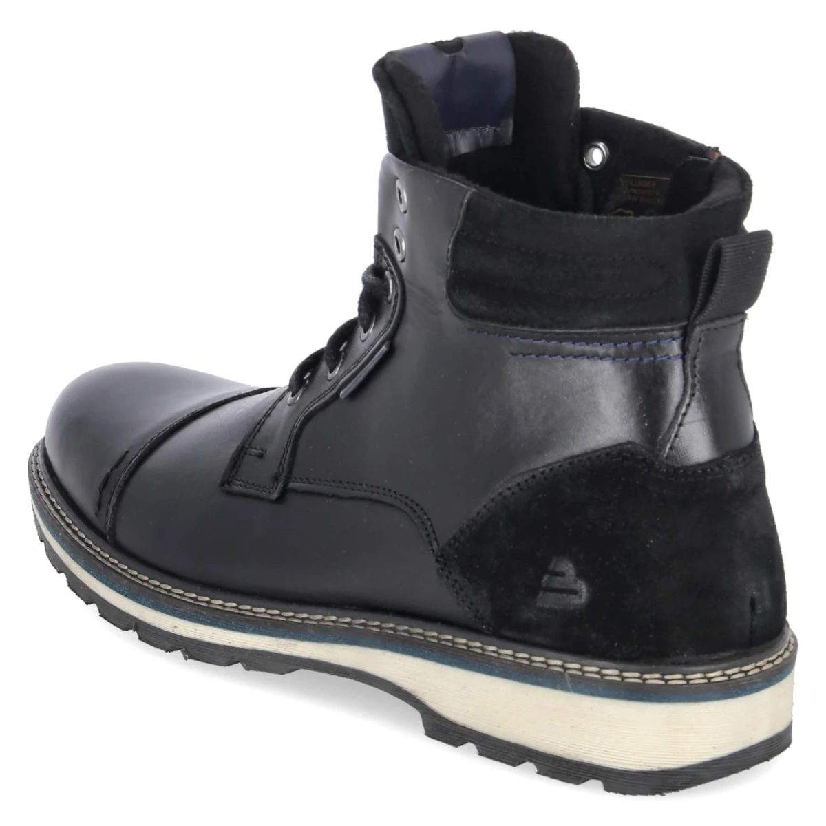 Stiefeletten - black-navy
