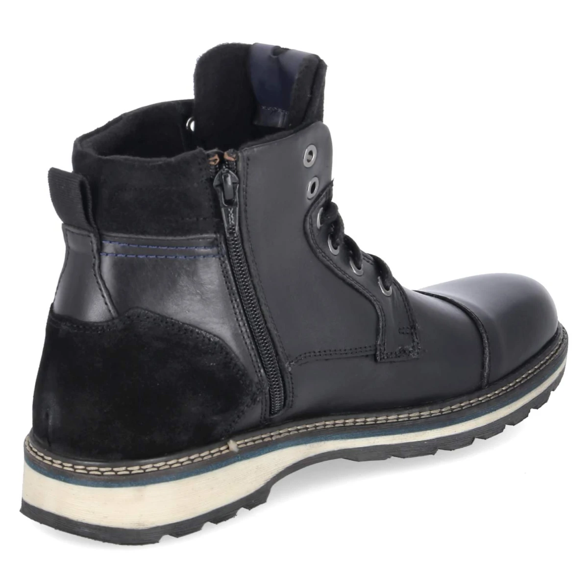 Stiefeletten - black-navy