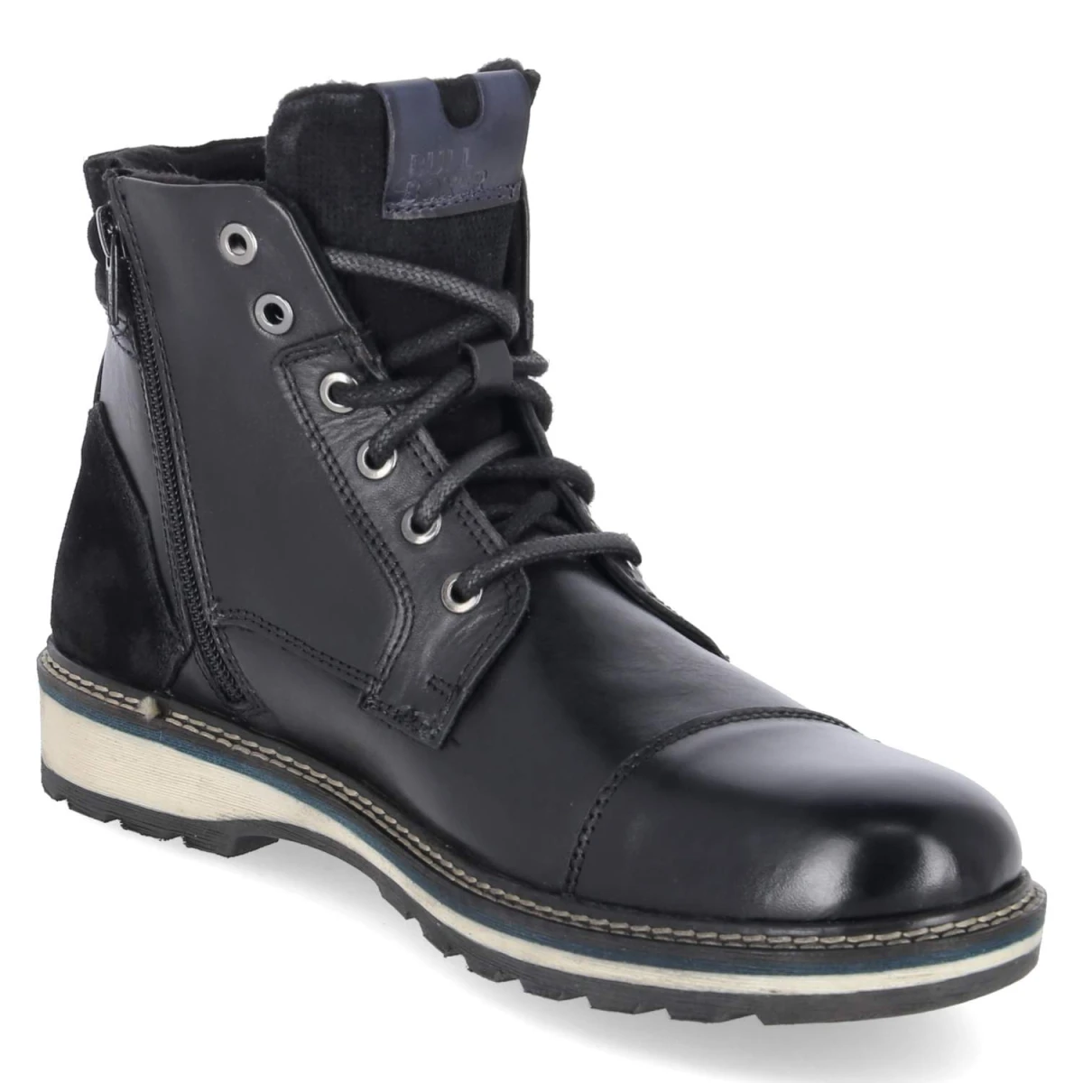Stiefeletten - black-navy