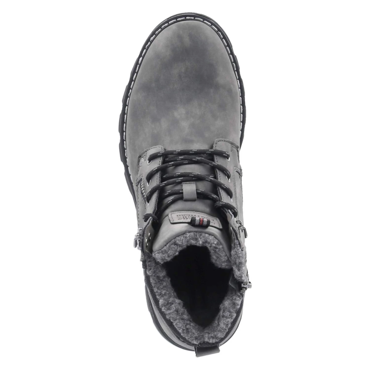 Schnürboots - dunkelgrau