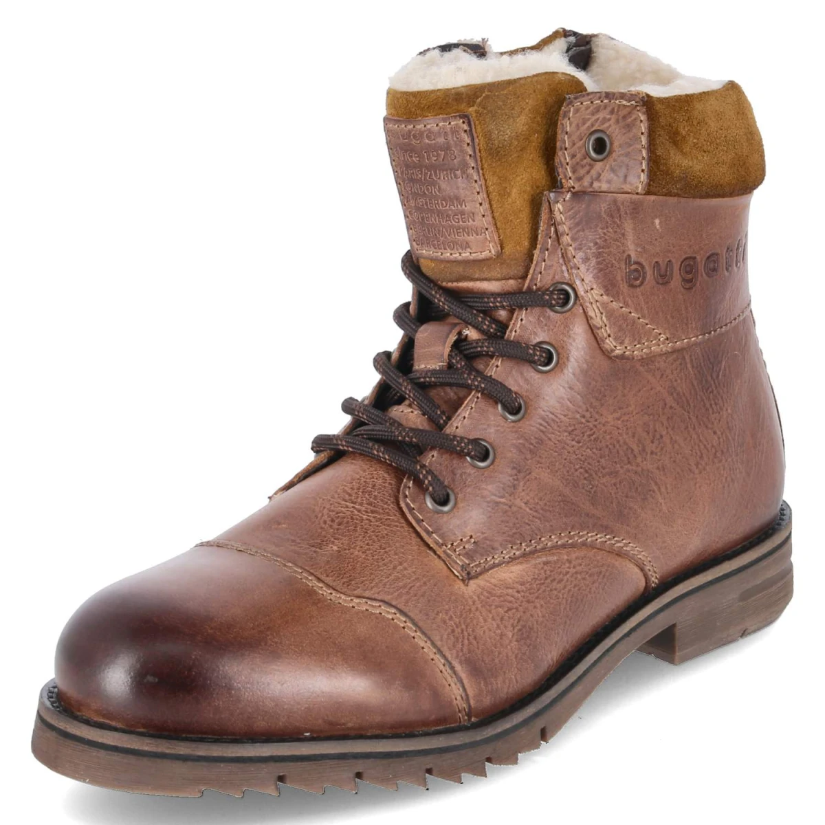 Winterstiefeletten - Cognac