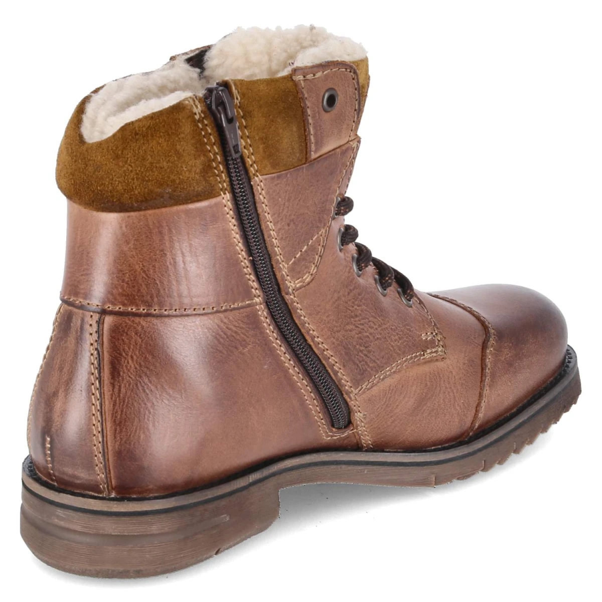 Winterstiefeletten - Cognac
