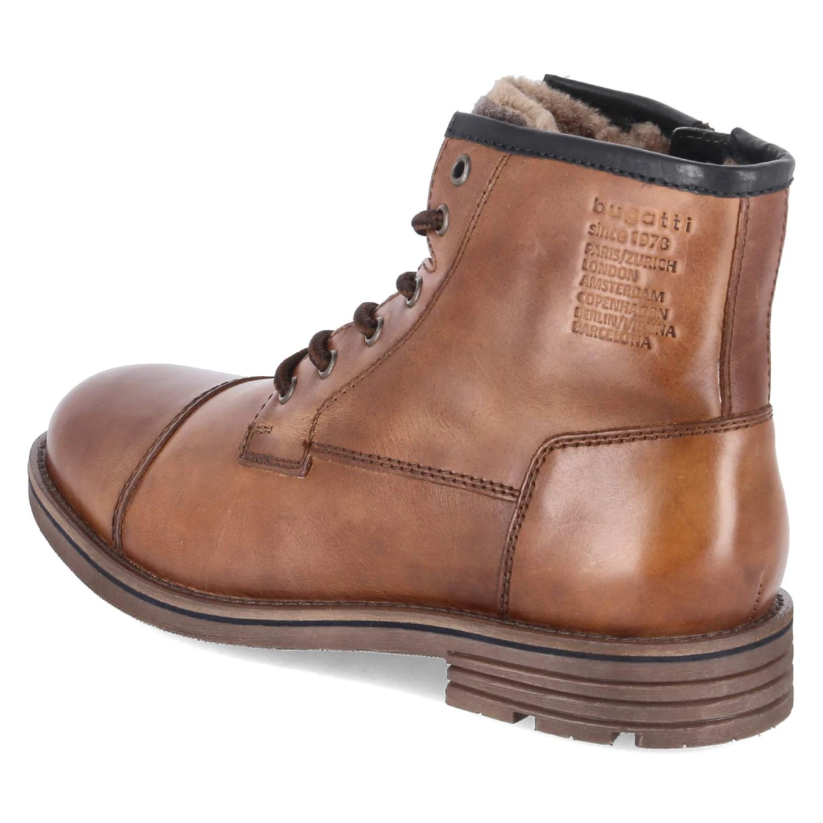 Winterstiefeletten - Cognac