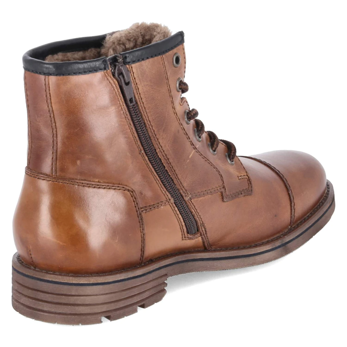 Winterstiefeletten - Cognac