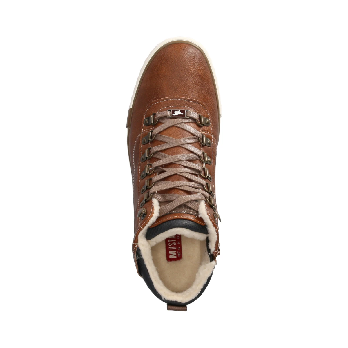 High Sneaker - cognac