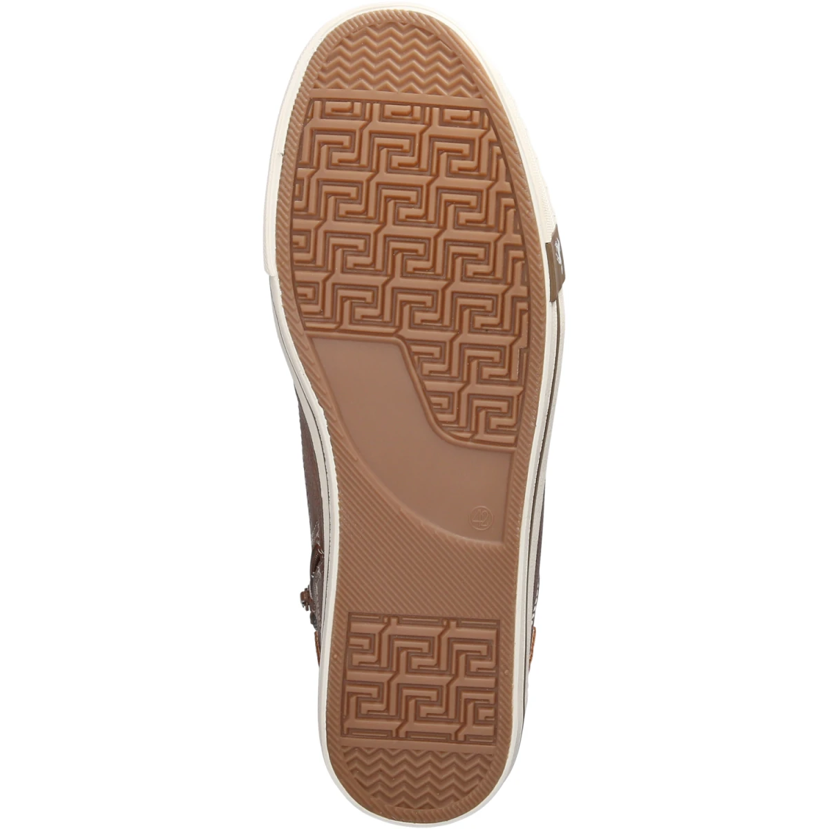 High Sneaker - cognac