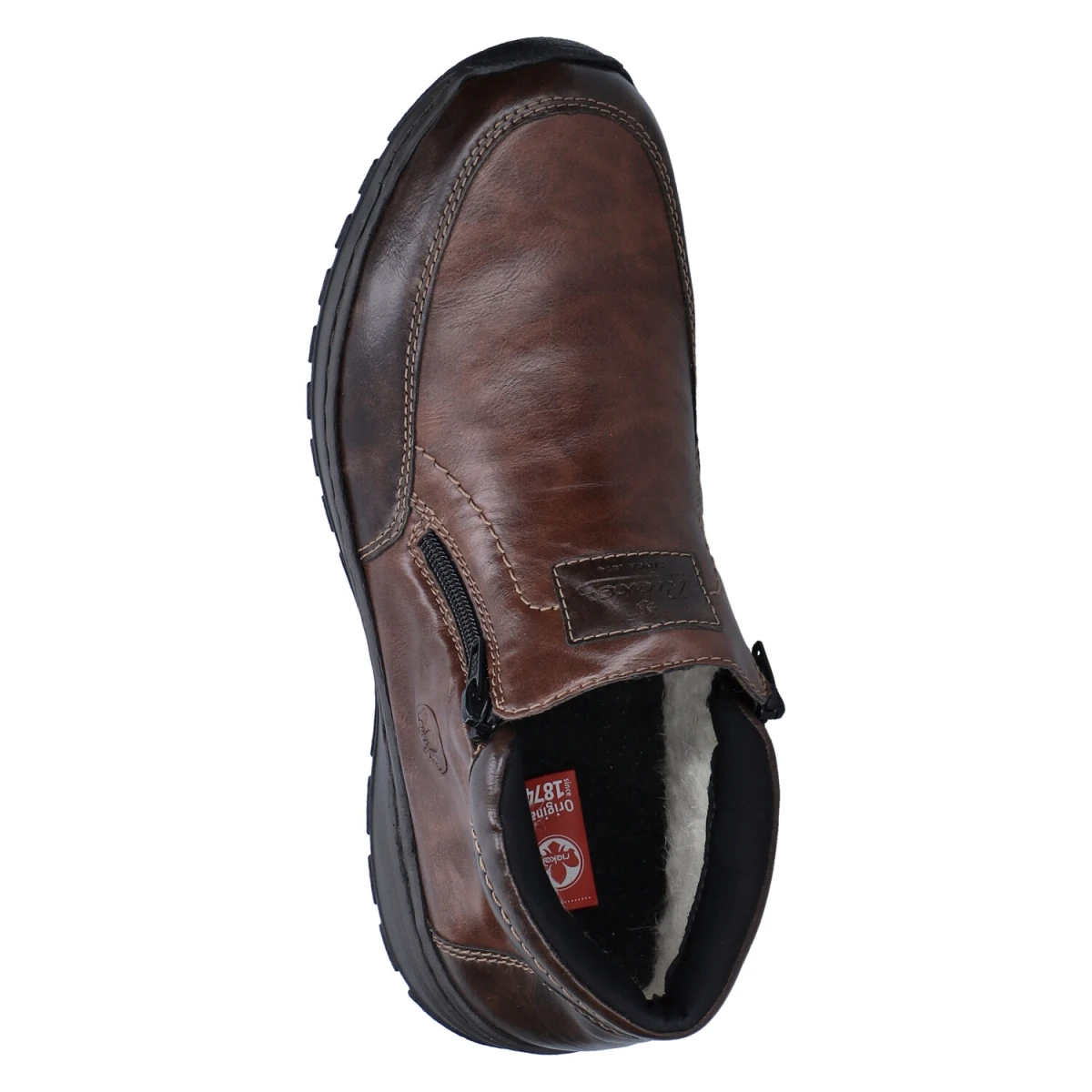Slipper - toffee/ wood