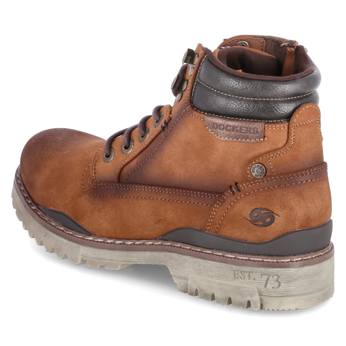 Schnürboots - cognac