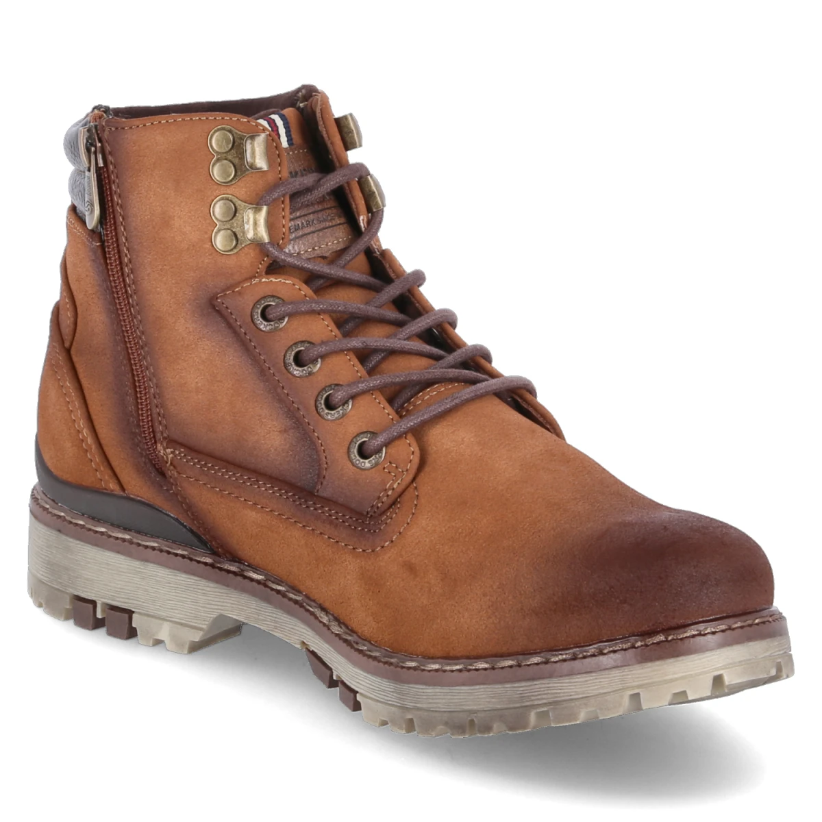 Schnürboots - cognac