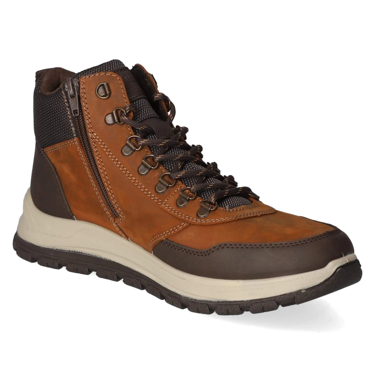 Winterboots - braun kombi