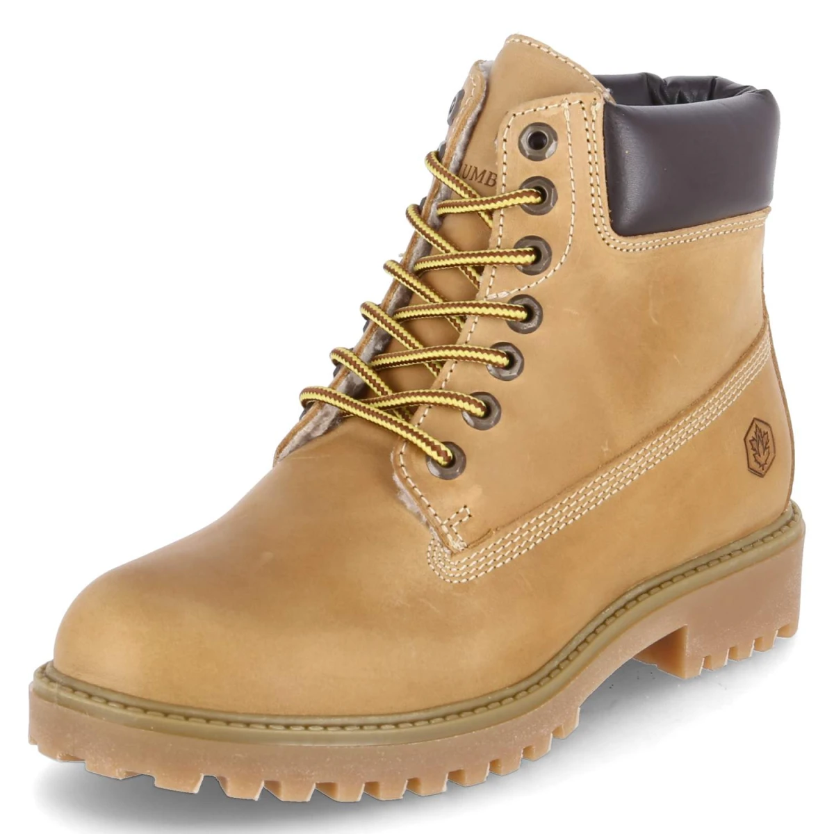 Winterboots RIVER 2 - tan yellow/dk brown