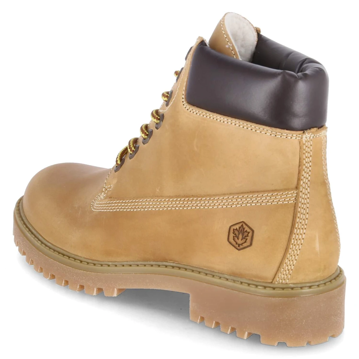 Winterboots RIVER 2 - tan yellow/dk brown