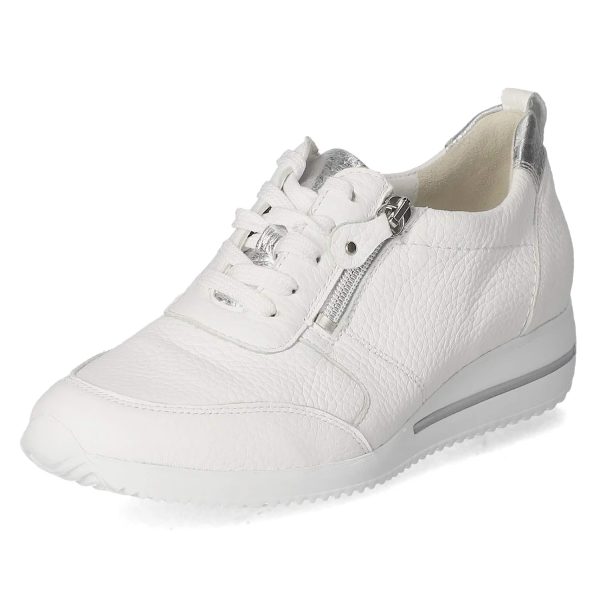 Low Sneaker HIMONA - WEISS SILBER