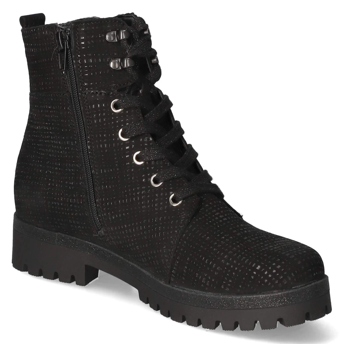 Schnürstiefeletten HANAKO - schwarz