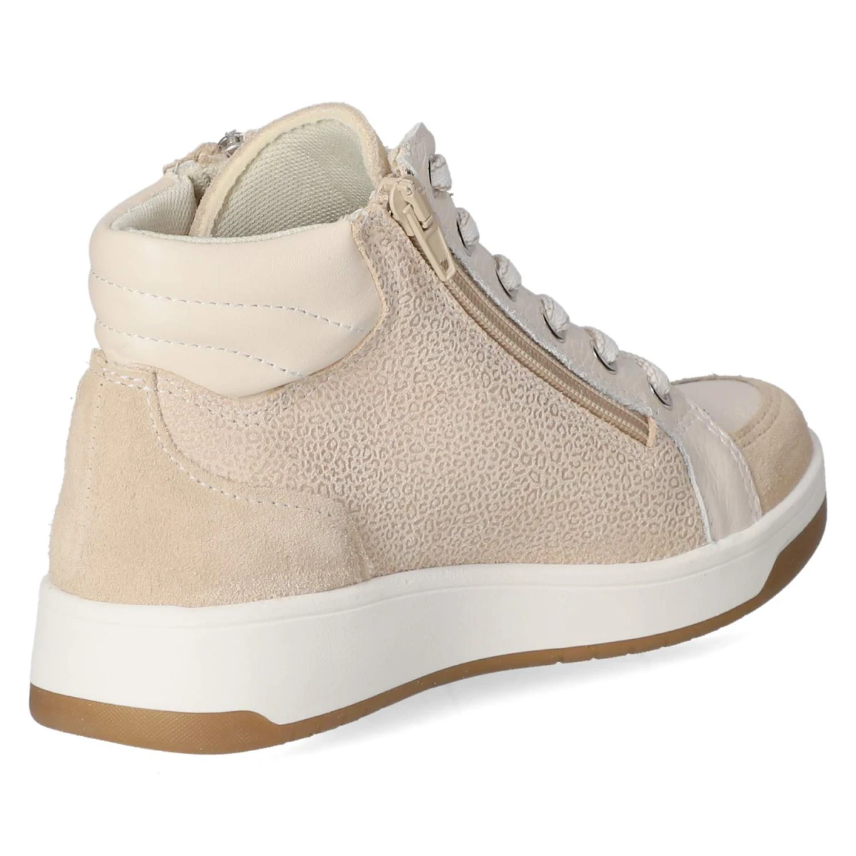 Schnürboots VIOLET04 - cream