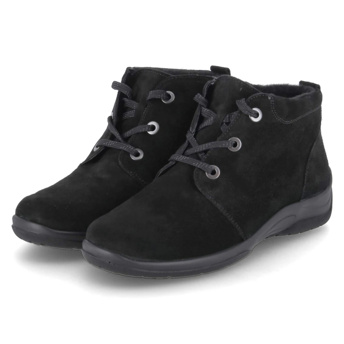 Schnürstiefel HESNA - schwarz