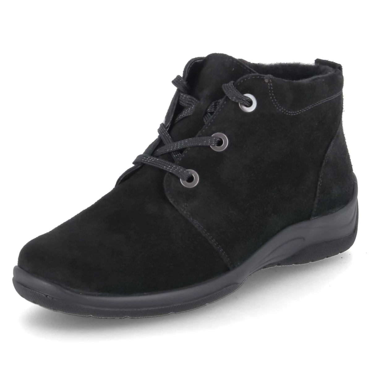 Schnürstiefel HESNA - schwarz