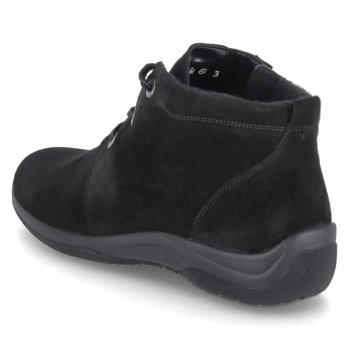 Schnürstiefel HESNA - schwarz