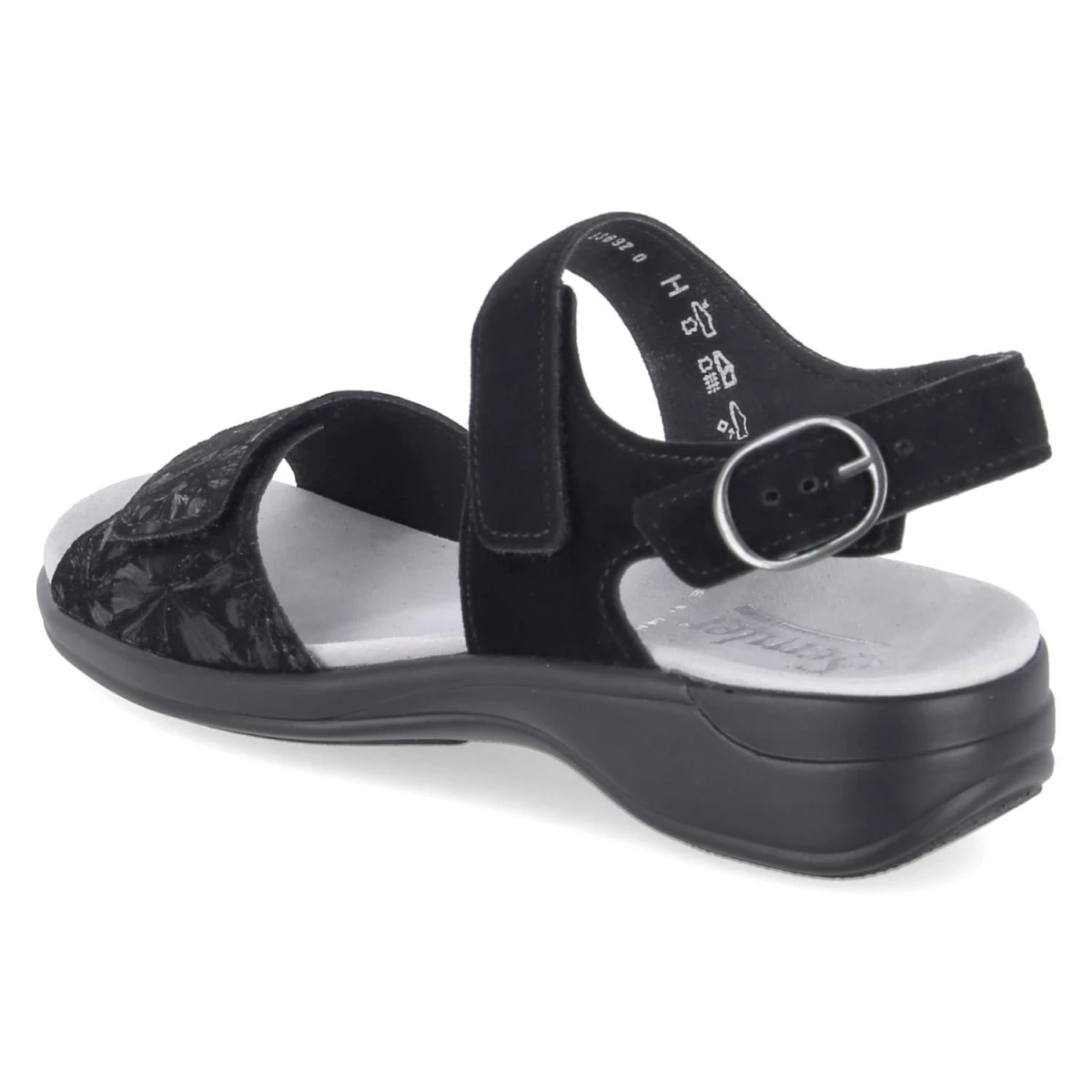 Sandalen HEIKE - Schwarz