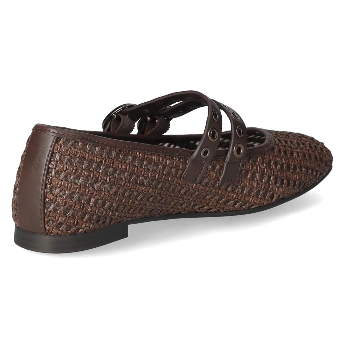 Spangenballerinas - mocca