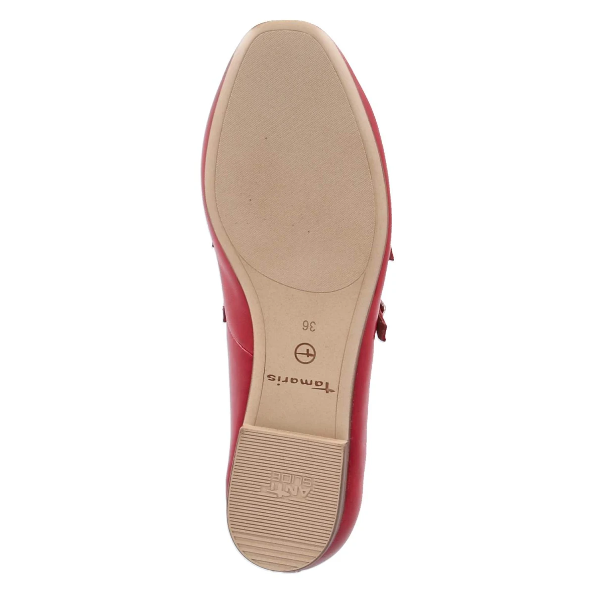 Spangenballerinas - red