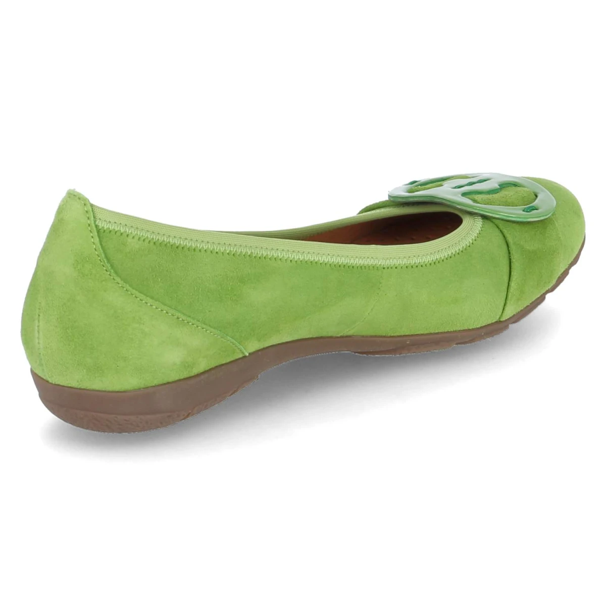 Ballerinas - granny green