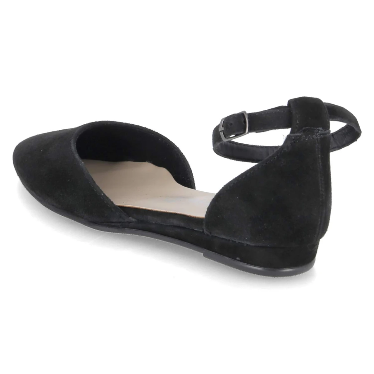 Riemchenballerinas - BLACK