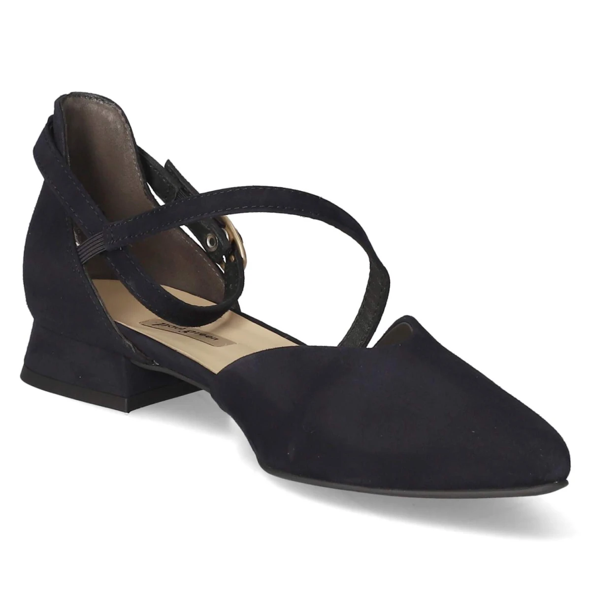 Riemchenpumps - blau