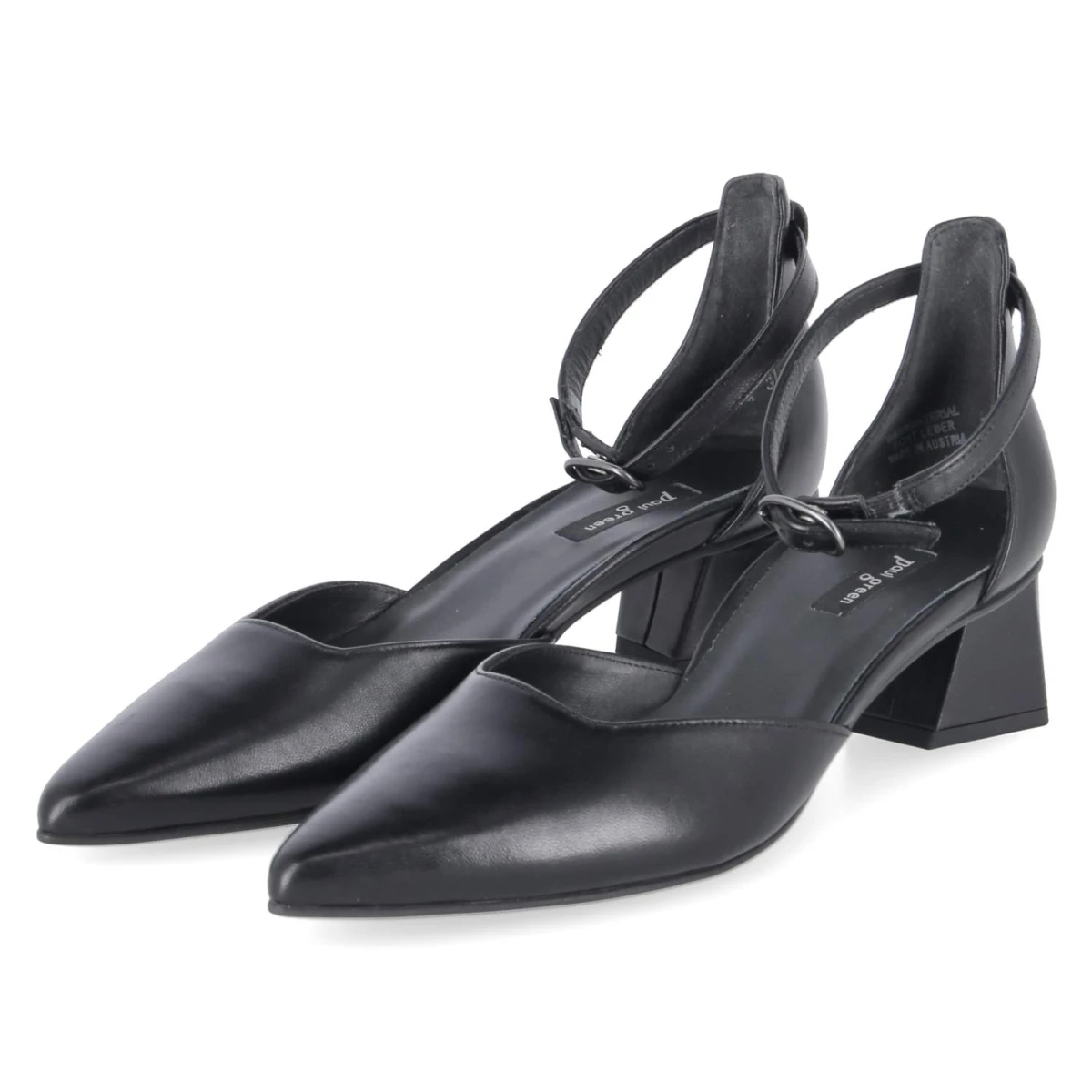 Riemchenpumps - BLACK