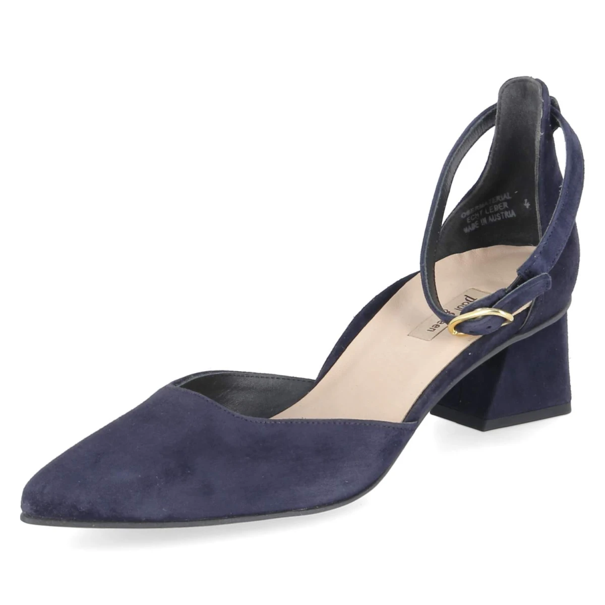 Riemchenpumps - blau