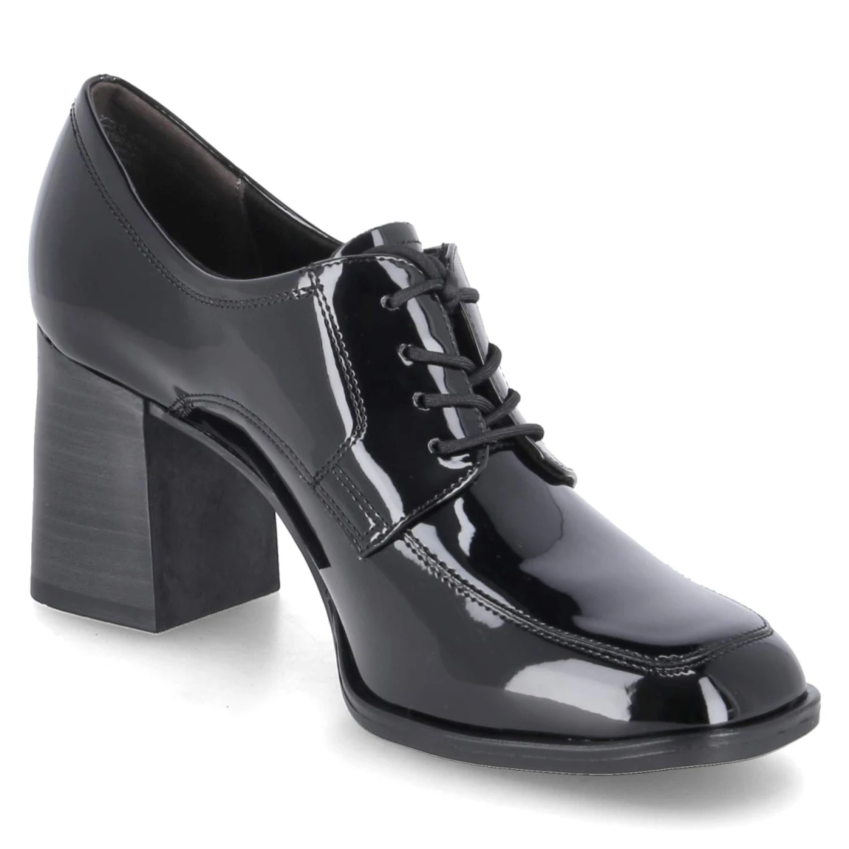 Schnürpumps - BLACK PATENT