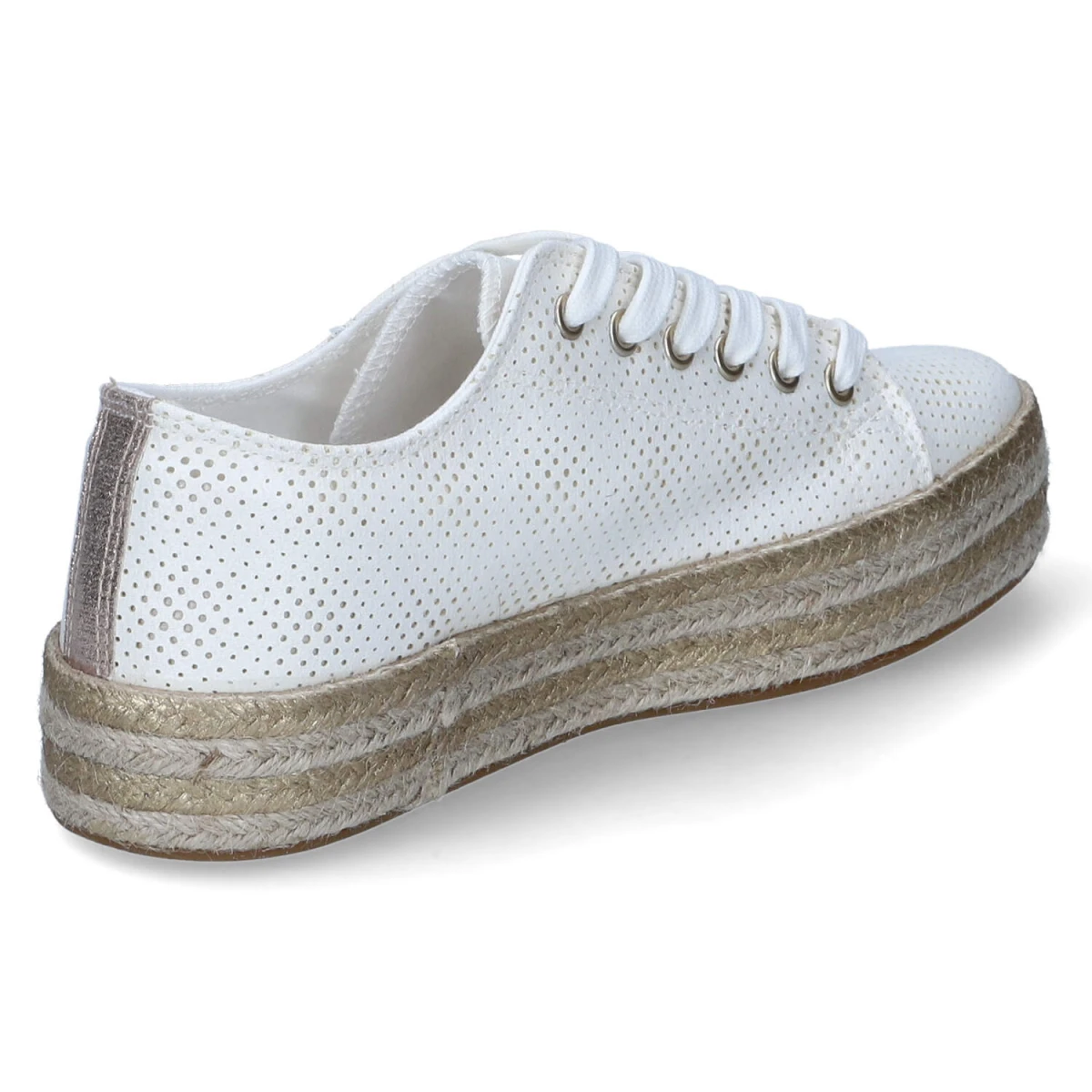 Schnürschuhe - PERLWEISS