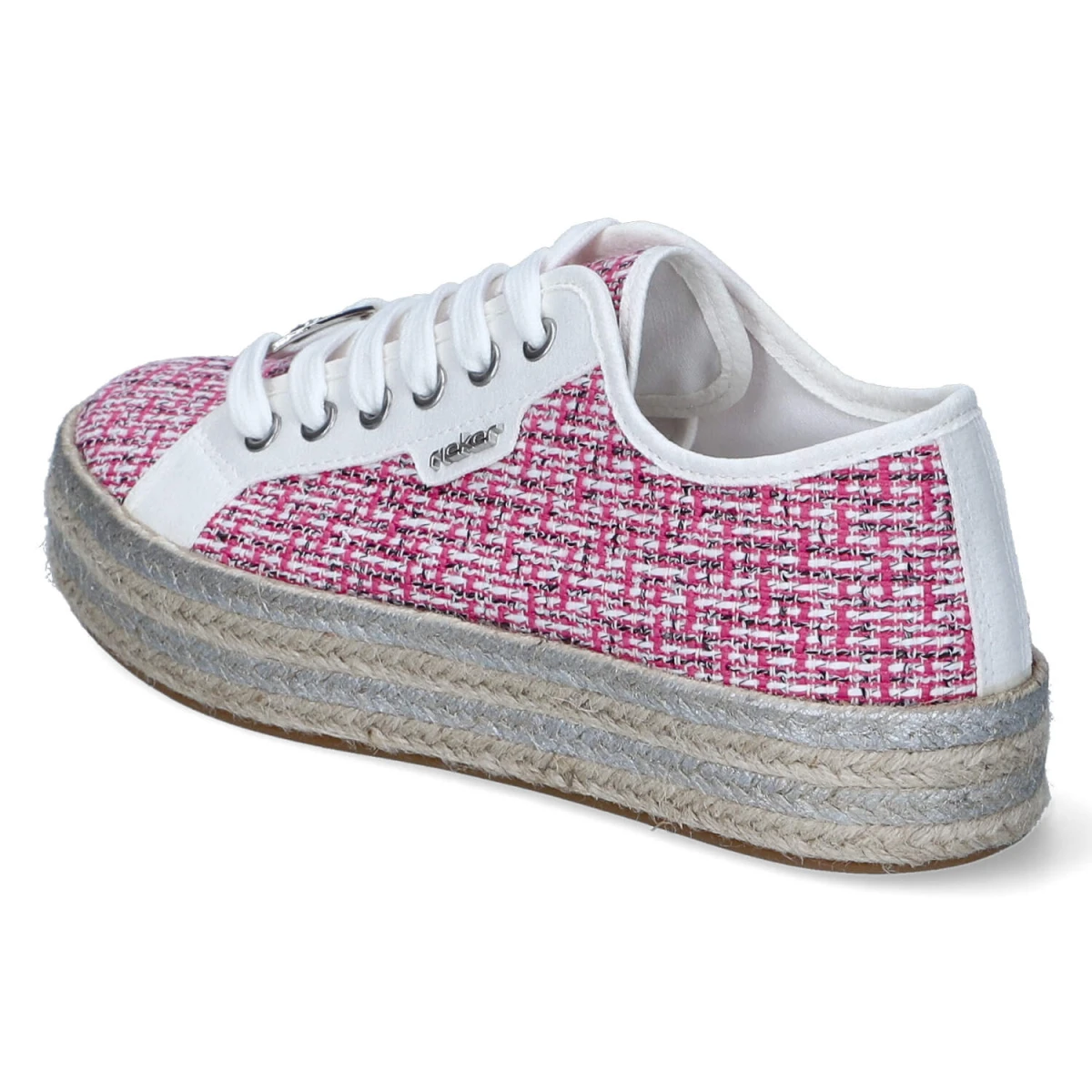 Low Sneaker - pink-white/perlweiss