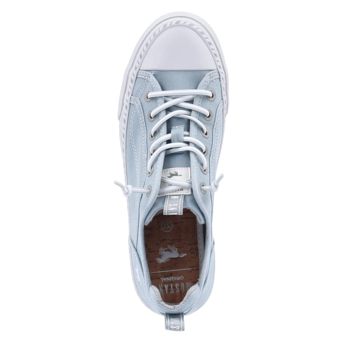 Slip-On-Sneaker - pastellblau