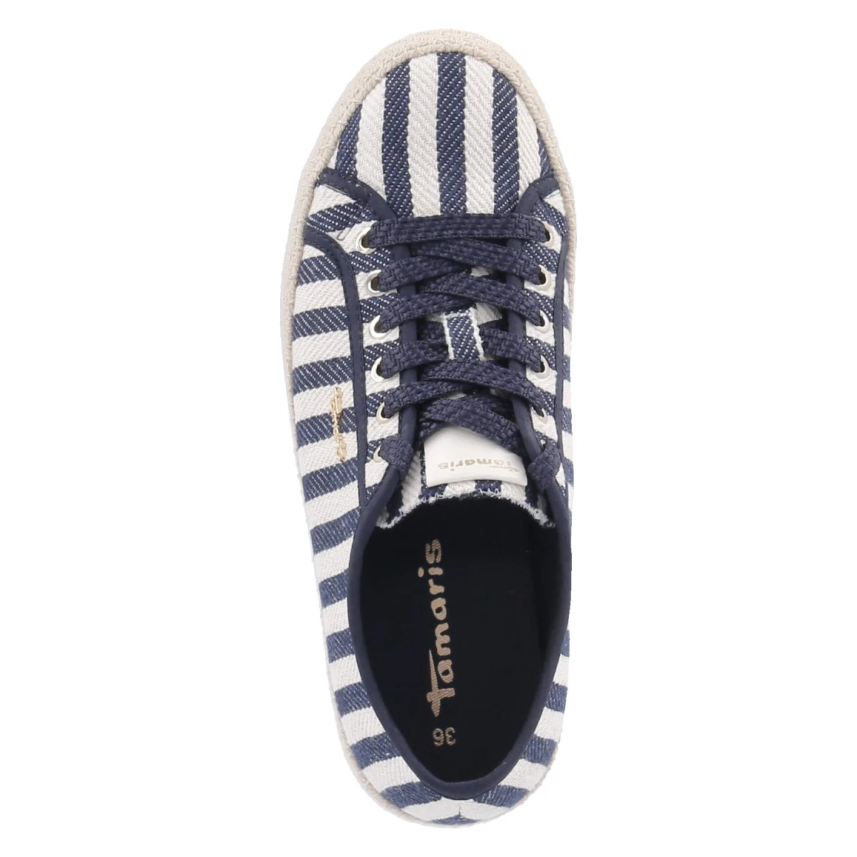 Schnür-Espadrilles - NAVY COMB