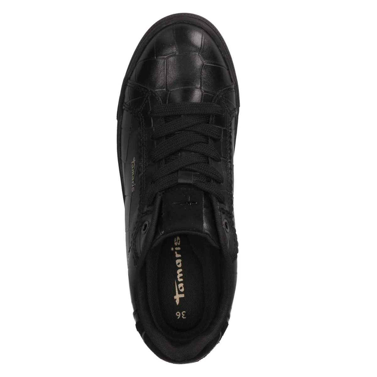 Low Sneaker - BLACK CROCO