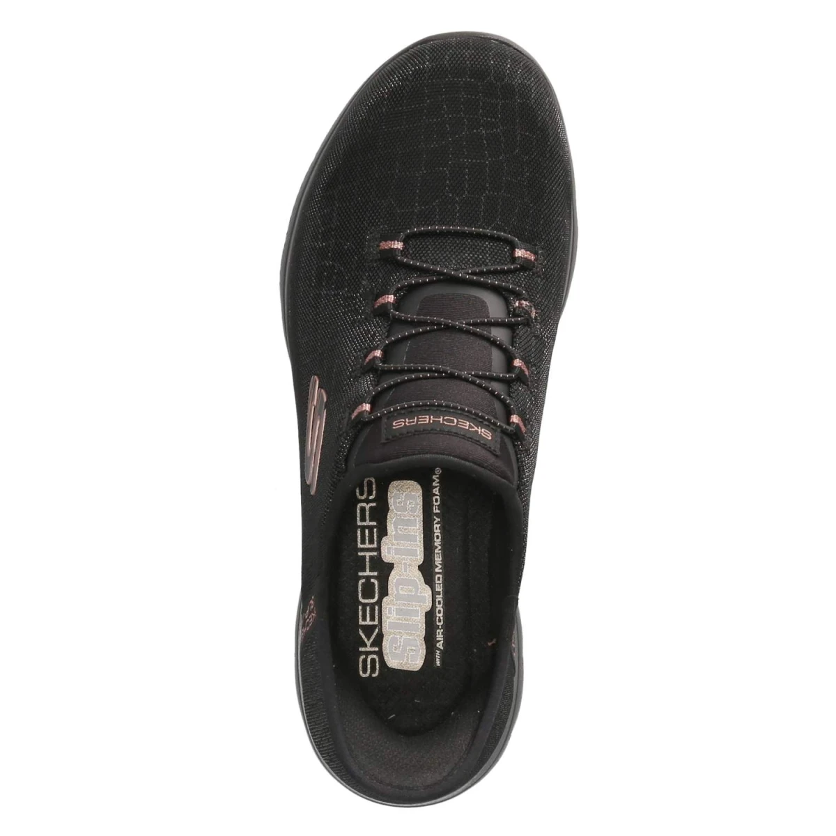 Slip Ins Sneaker GLASSY NIGHT - Black/Gold