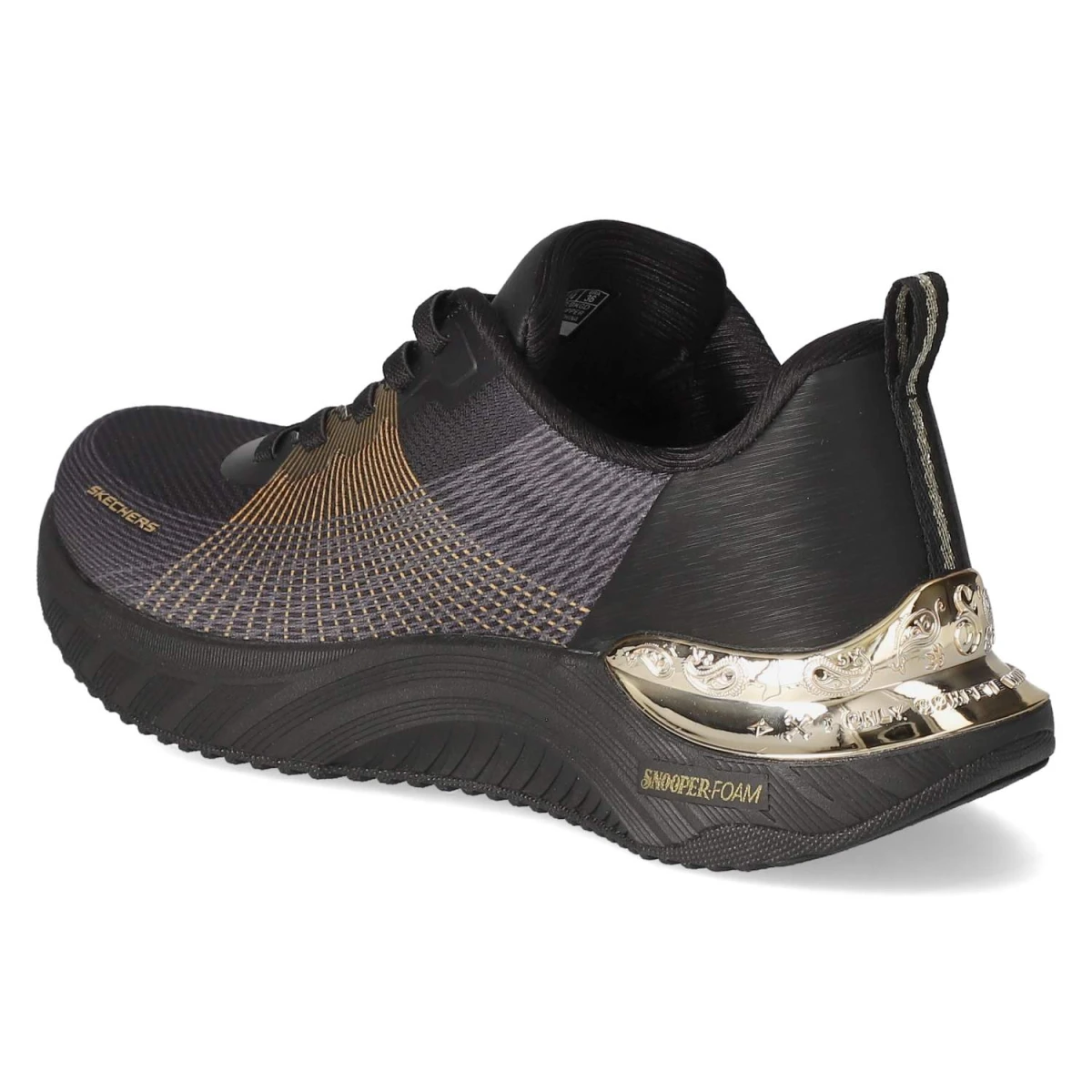 Low Sneaker CYBER WALKER - Black/Gold