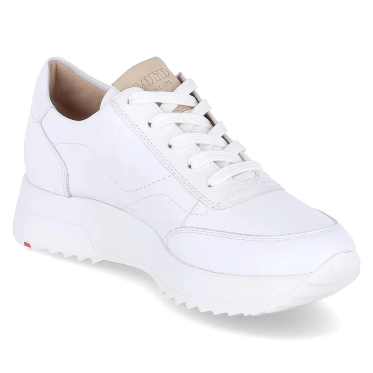 Low Sneaker MOMO - 1 - WHITE/NATUR