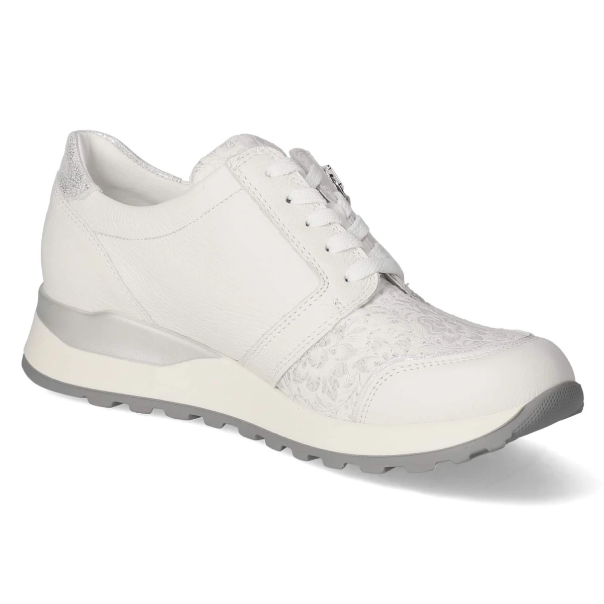 Low Sneaker HIROKO - WEISS SILBER WEISS
